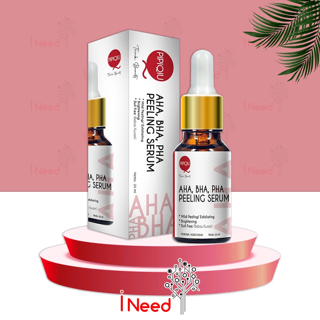 (INEED) Pipiqiu Serum Series 20ml - Serum Gold Plus | Niacinamide Plus | Hyaluronic | AHA BHA PHA Peeling