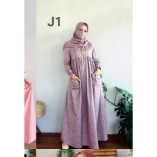 (Bisa COD) Gamis Roris katun jepang