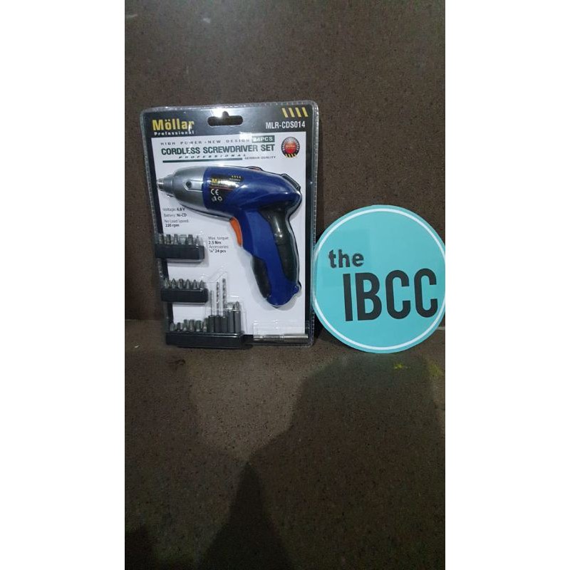 Mollar Cordless screwdriver set CDS014A