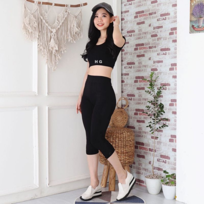 LEGGING 7/8 MURAH POLOS  / LEGGING  PREMIUM / LEGGING MURAH FASHION 7/8