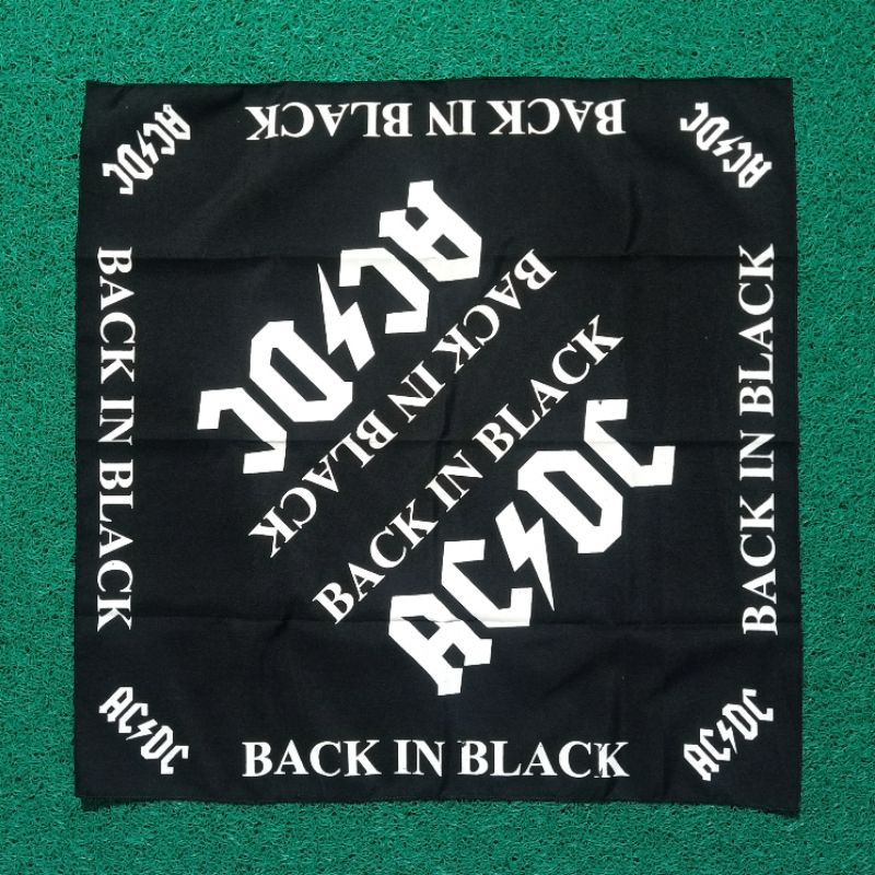 [COD] SLAYER BANDANA MUSIK BAND PREMIUM SUPER MURAH BEST SELLER-Acdc