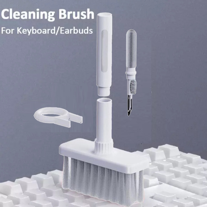 Sikat Pembersih Keyboard 5in1 Multi Fungsi Sikat Keyboard Mekanik Brush Headset Cleaning Pen