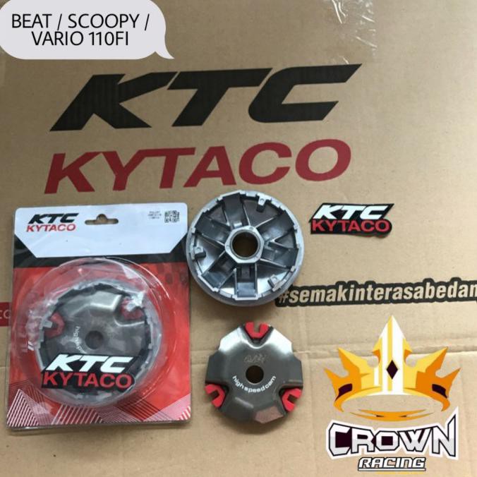 Sale!!! Pulley Ktc Kytaco / Rumah Roller Beat Fi / Vario 110 Fi / Scoopy Fi Gilaa!!!