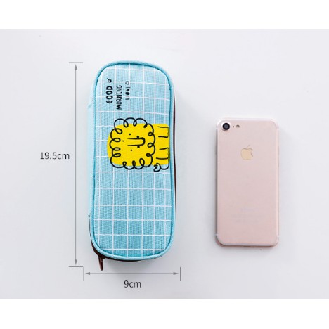 

OPEN SALE NEW GOOD MORNING CUTE ANIMAL PENCIL CASE, PENCIL POUCH, KOTAK PENSIL
