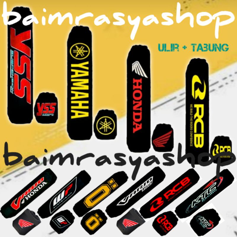 Sepasang sarung Shockbreaker (ULIR + TABUNG) VARIO,BEAT,SCOOPY,HONDA