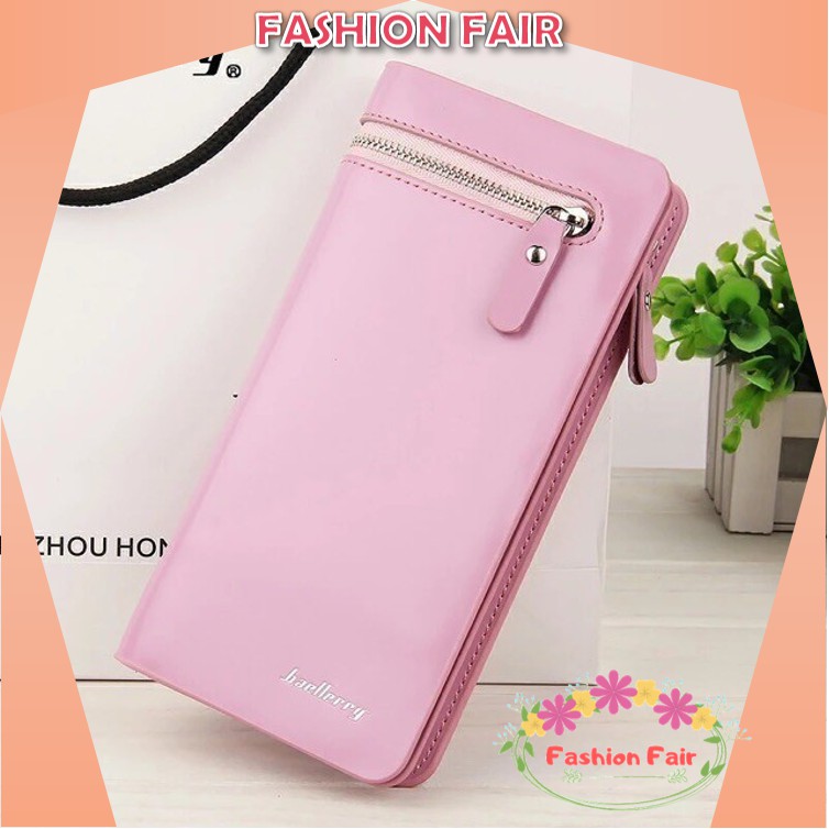 FASHION FAIR - D1111 Dompet Panjang / Dompet Fashion Wanita / Dompet Sleting Atas / Dompet Lipat Wanita