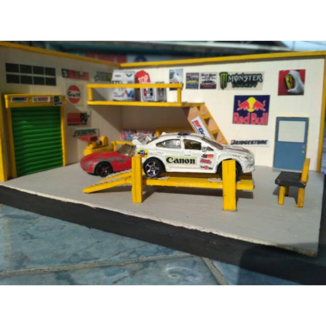 diorama hotwheels