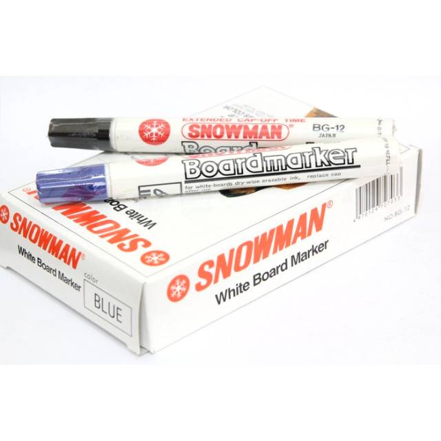 

Spidol Whiteboard BG 12 Snowman