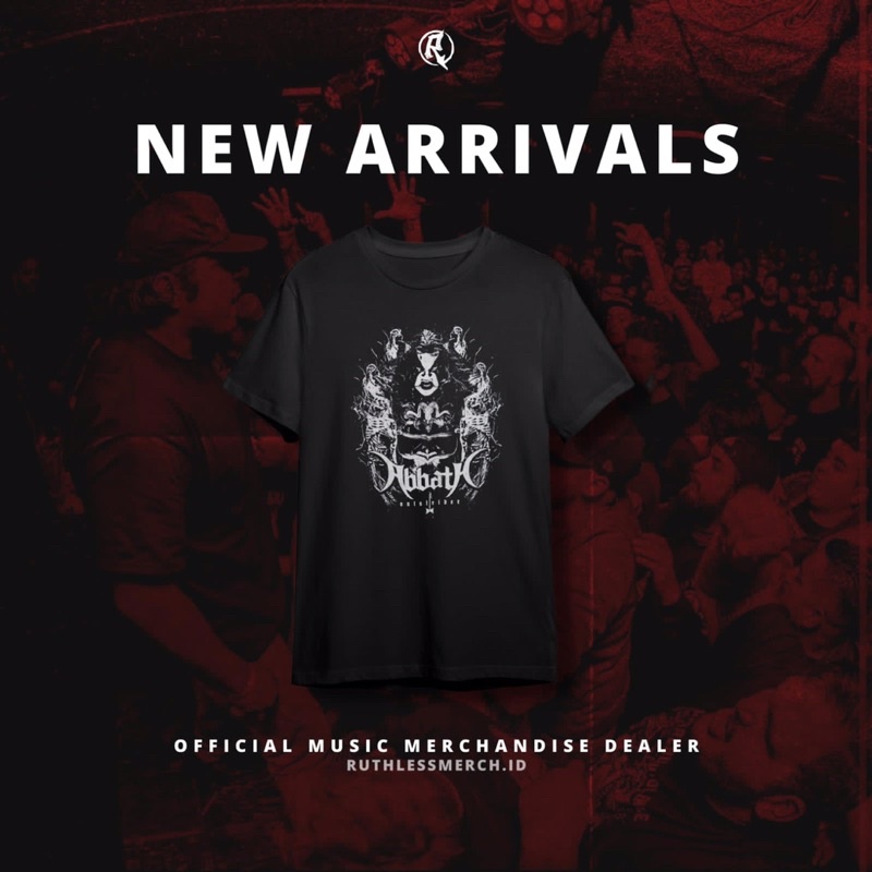 KAOS BAND ABBATH - GOST SKELETONS TEE