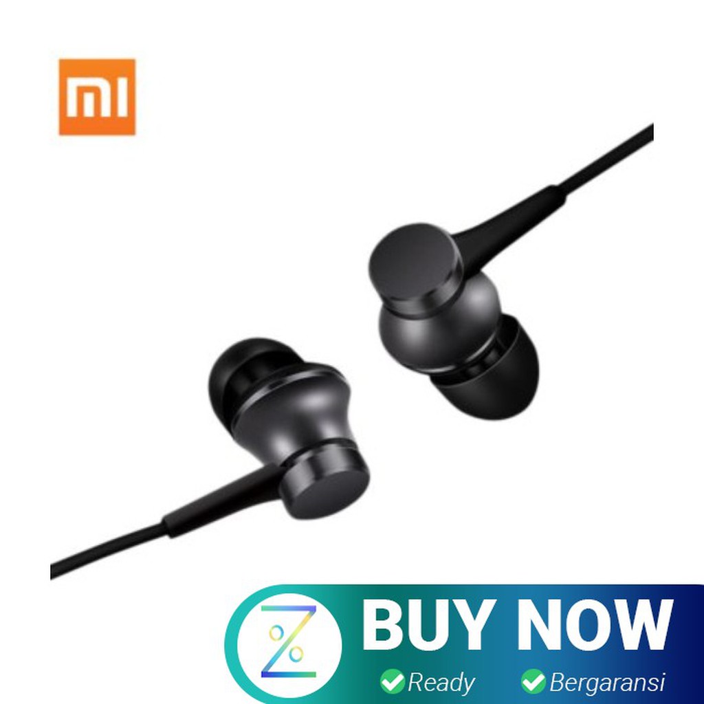 Xiaomi Mi Piston Huosai 3 Earphone Fresh Version (ORIGINAL) - Black