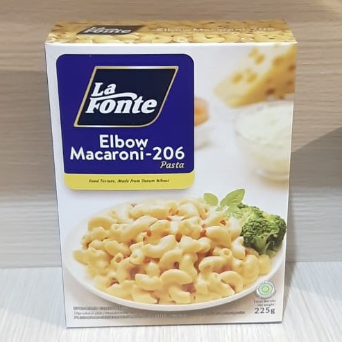 

La Fonte Elbow Macaroni-206 Pasta 225 gr