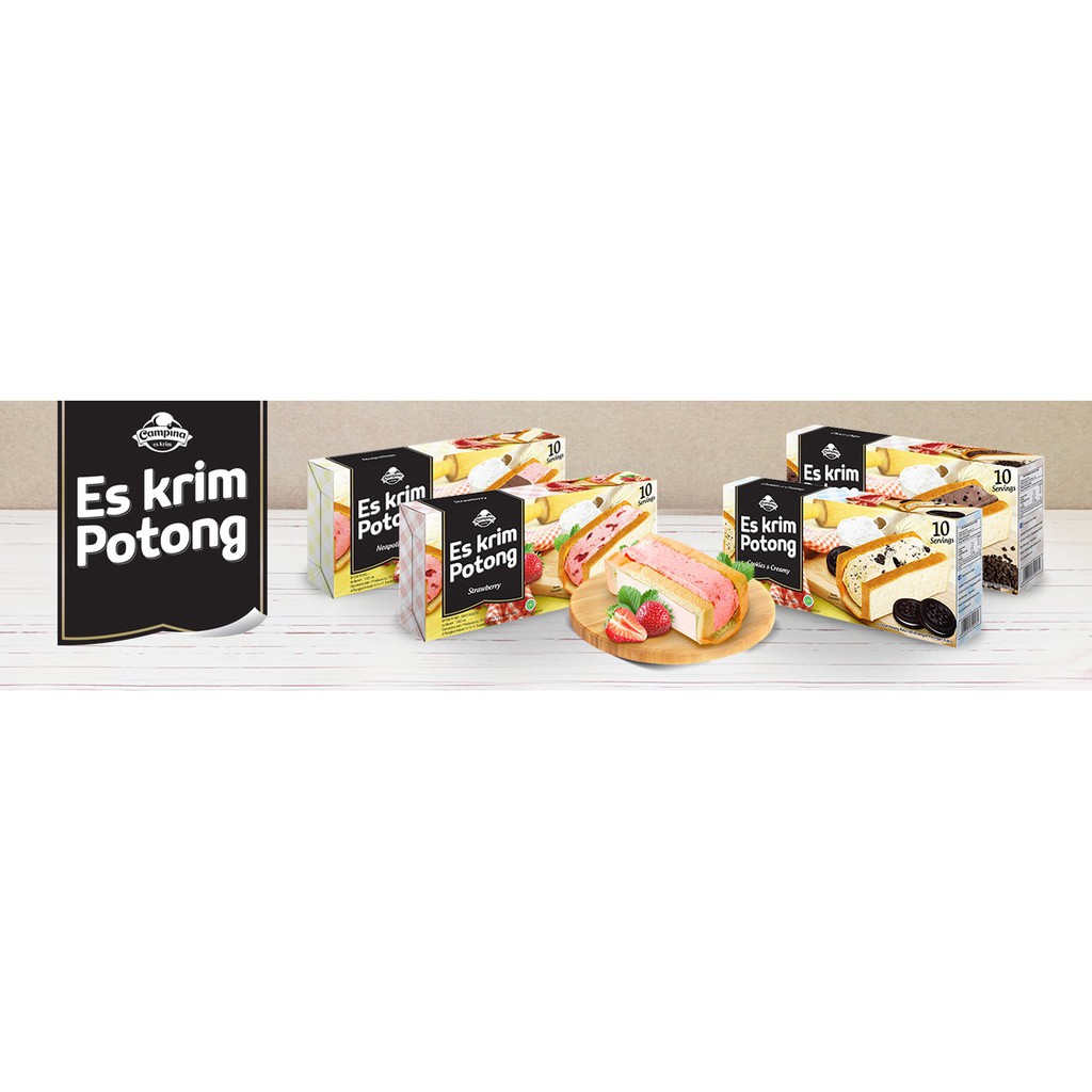 

To-Ja Es Krim Potong Campina Ice Cream Singapore isi 5 Potong