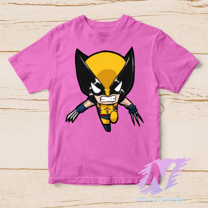 kaos anak superhero Capcom xmen