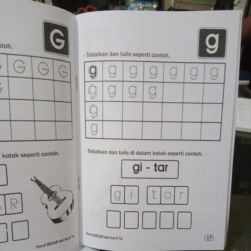 Buku Mulai Mengenal Huruf Besar &amp; Kecil 1A (15×24cm)