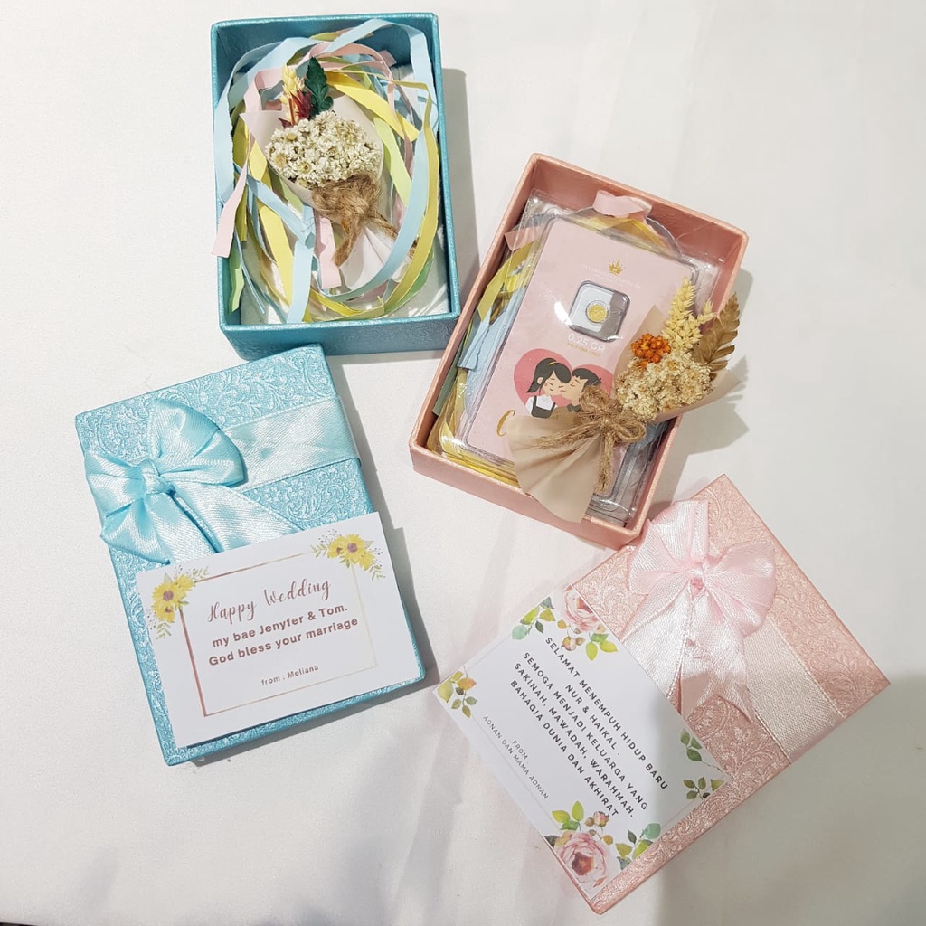 HAMPERS AN TAM [SPAYLATER] wedding birthday newborn baby boy girl thank you 0.1G 0.25GR