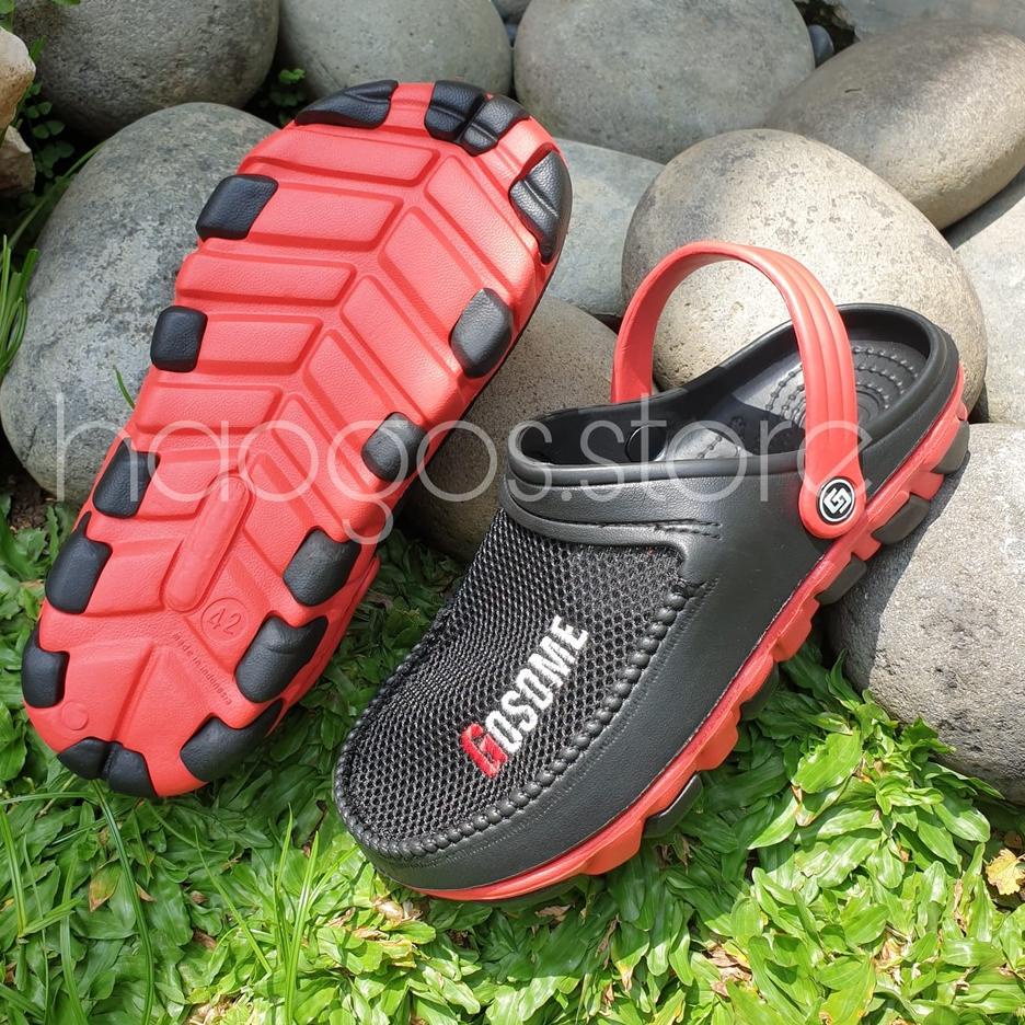 SHOPEE MALL Sandal Baim Bakpao Mancing Unisex upper fabric Jaring Gosome 919 40-44 ??