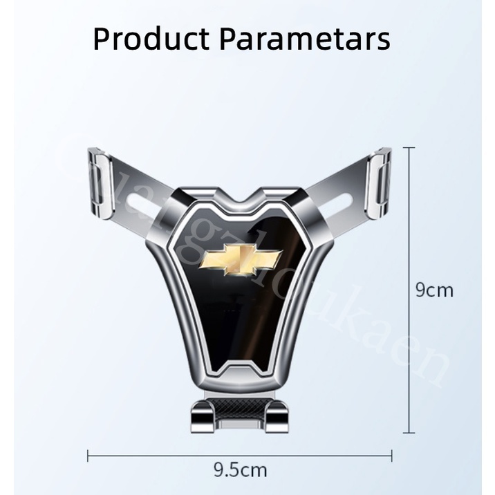 KAEN gravitasi mobil braket ponsel otomatis teleskopik navigasi ponsel braket mobil non-slip cocok untuk Chevrolet Spin Lova Aveo Captiva Trax Trooper