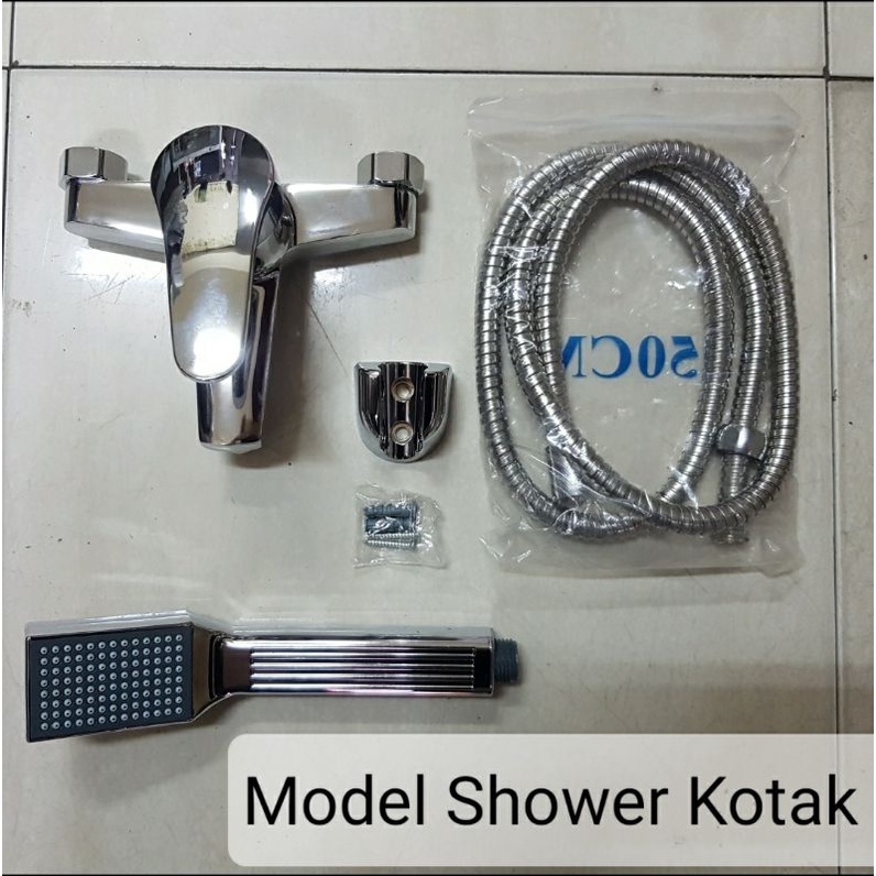 Kran Air Panas Dingin / Kran Shower Bathub Set / Keran Mixer Kamar Mandi