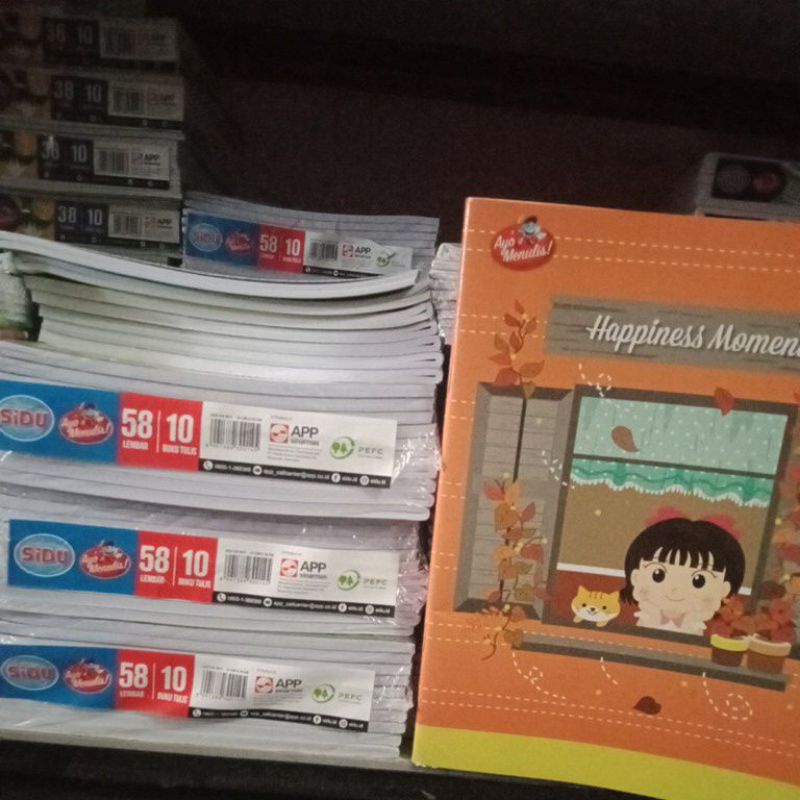 

Buku Tulis SIDU 58 LEMBAR Satuan