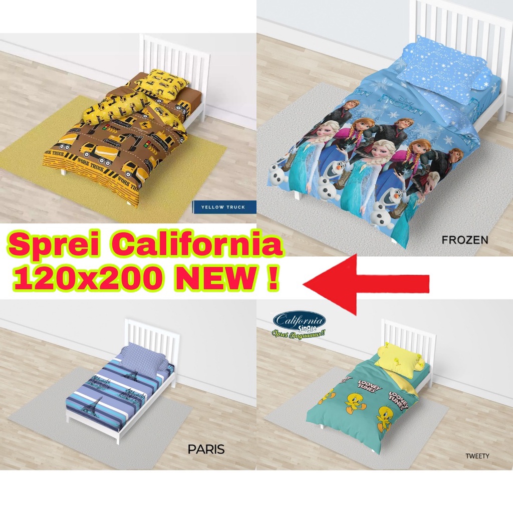 Sprei California 120x200 PROMO