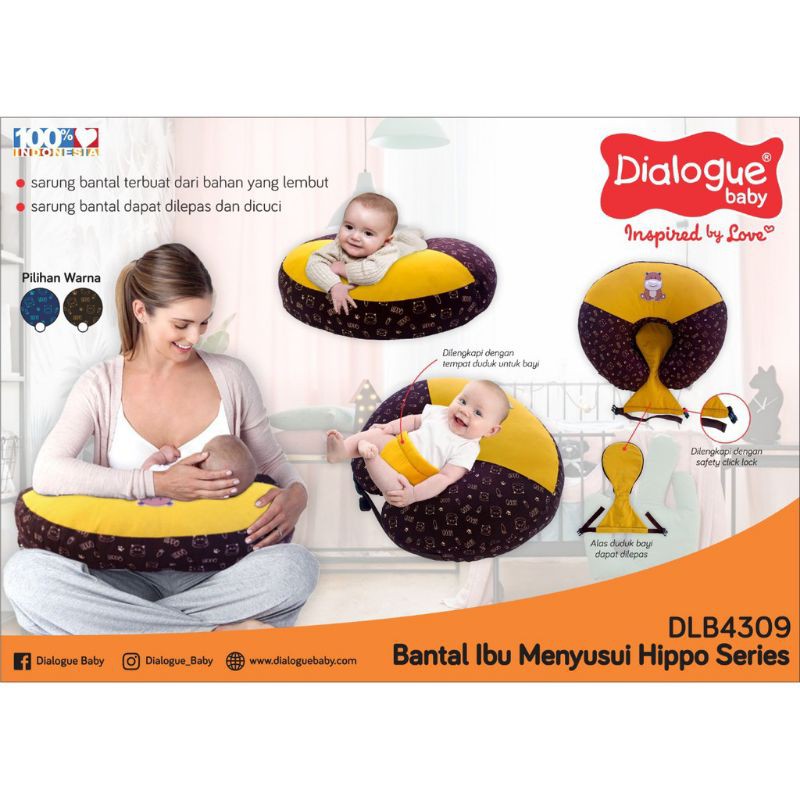 Dialogue Bantal Ibu Menyusui Hippo Series DLB4309