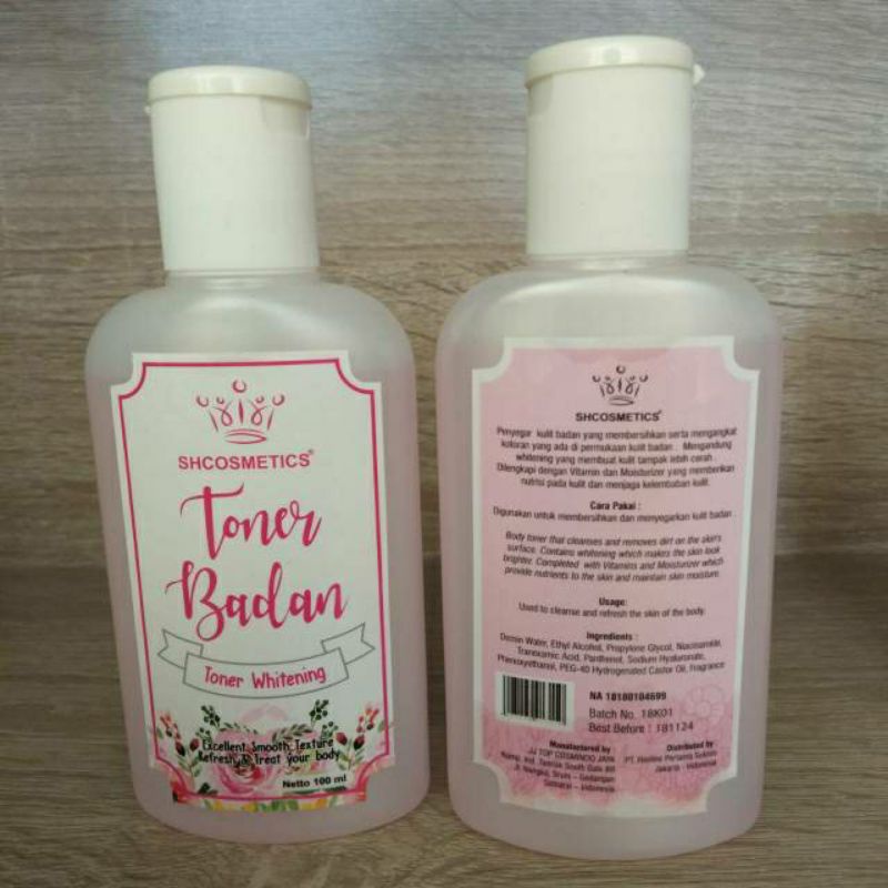 Toner Badan Shcosmetics