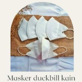 READY MASKER DUCKBILL KAIN 3 PLY BISA DICUCI