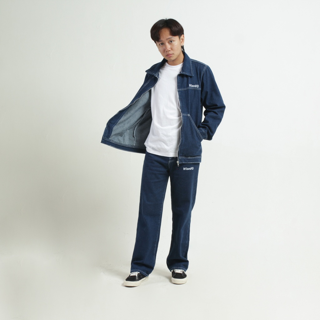 WISED | MORGLEY | DENIM WASHED CHORE JACKET