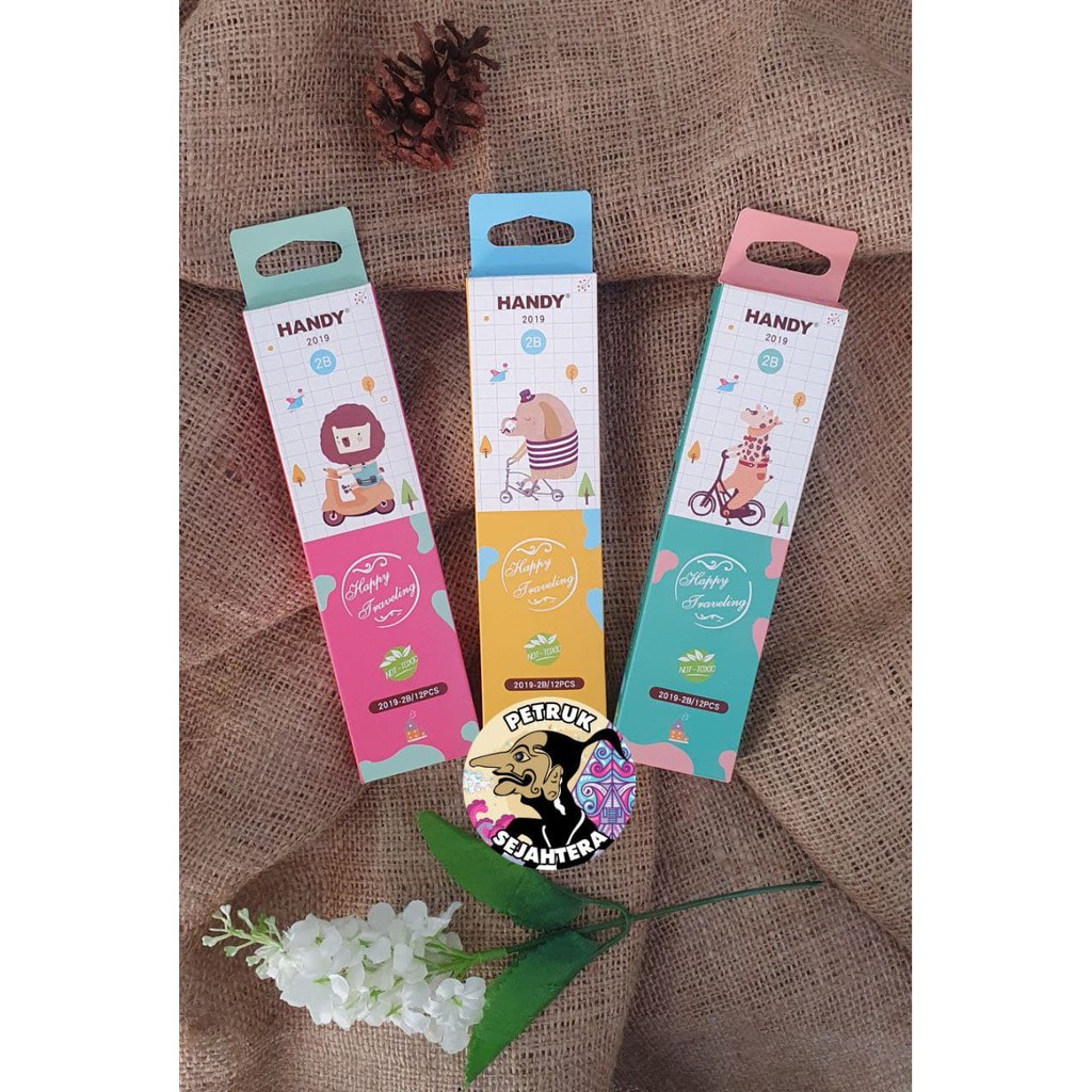

[PAK] PENSIL 2B HANDY 2019 (12 PCS)*