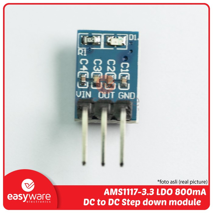 AMS1117-3.3 LDO 800MA DC to DC Step down module AMS1117 module mini