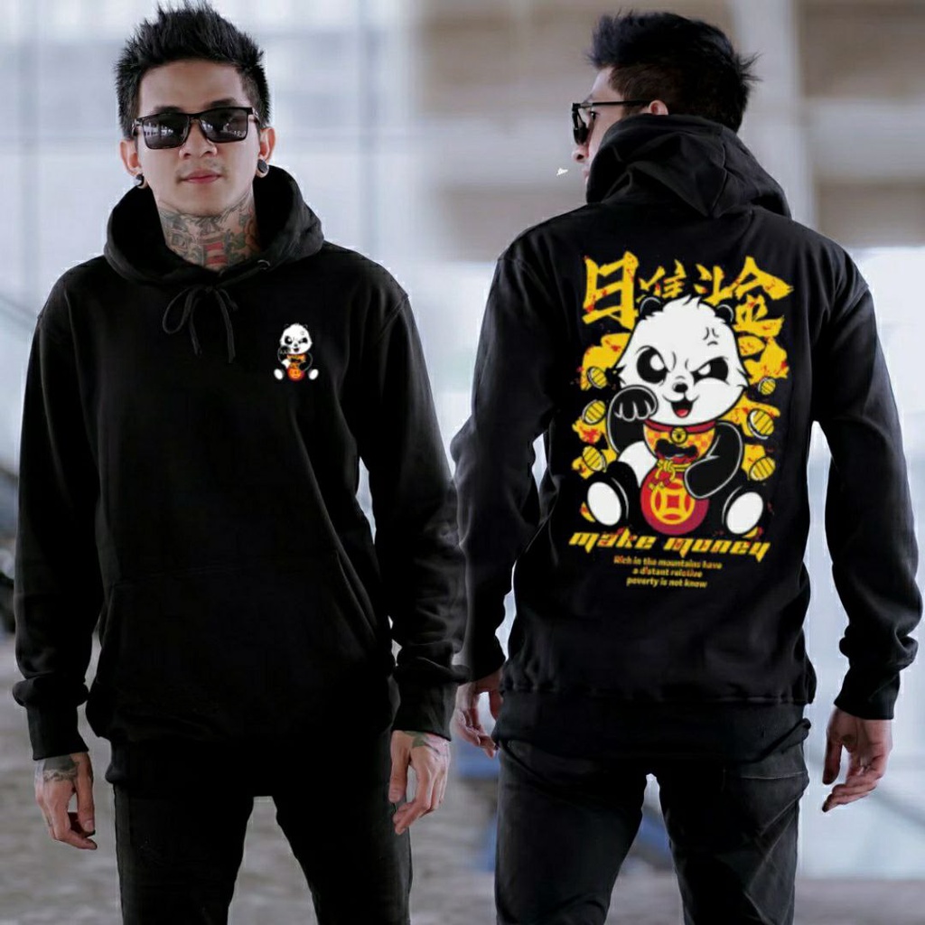 TERMURAH  COD Jaket Sweater Hoodie Pria Distro wadezigOriginal Big Size L - XL Suiter Sunmori