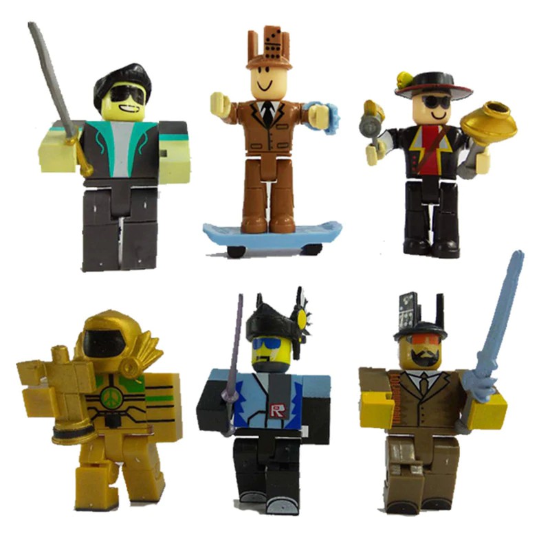 Mainan Action Original 6pcs Set Roblox Boys Figures Juguetes 2018 - 7cm roblox world 9 figure pack model children toys jugetes