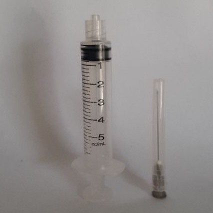 Suntikan Untuk Isi ulang Tinta Catridge printer  5 ml
