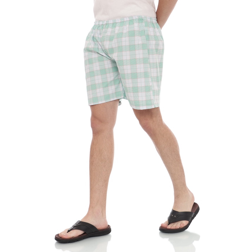  Celana  pendek pria katun  kotak  motif  termurah All size 27 