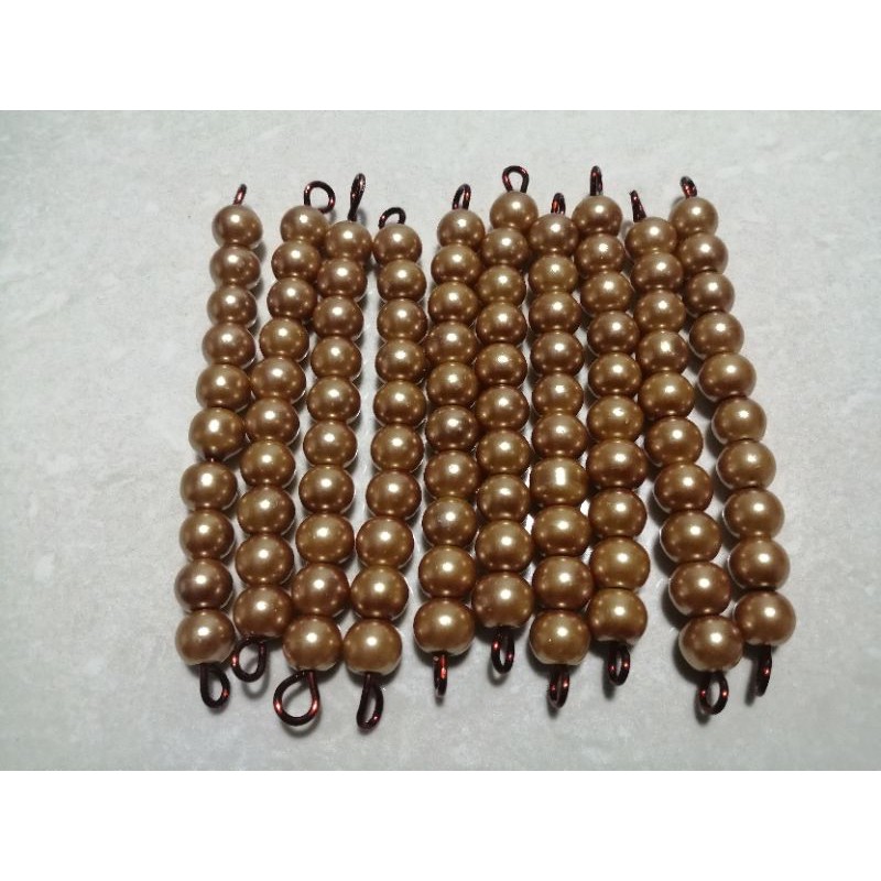 

Golden bead /10 Ten bead / 10 Ten Bar/ Montessori