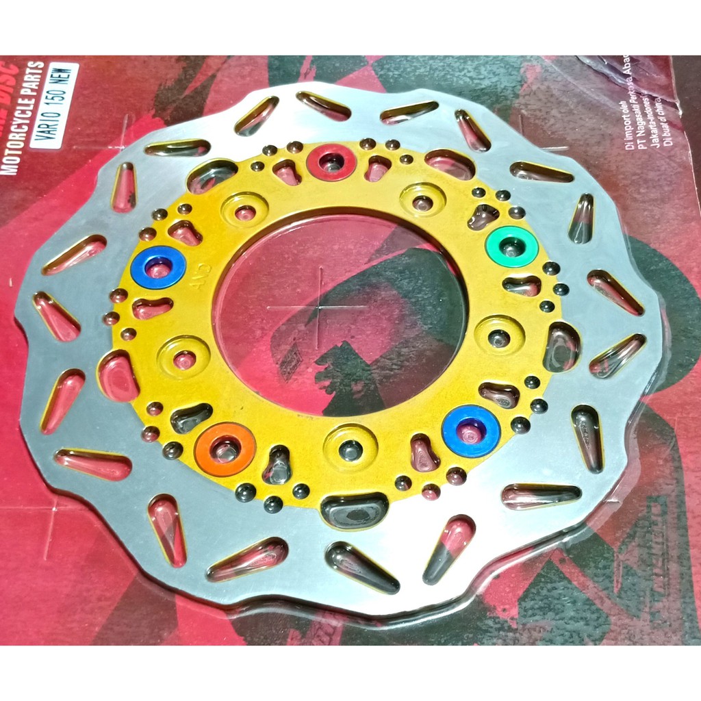 PIRINGAN DEPAN VARIO 150 DISK CAKRAM depan all new VARIO 150 ESP NEW 2018 2019 2020 baut lubang 5
