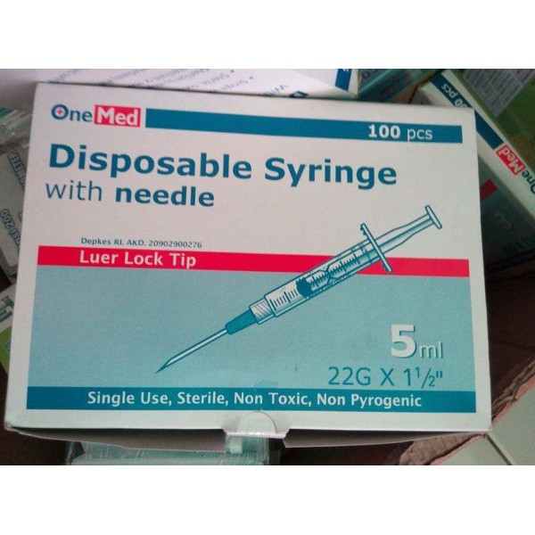spuit 5 cc onemed