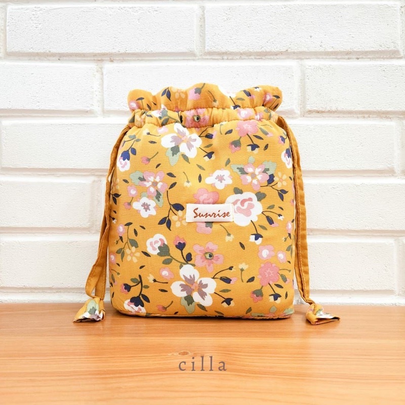 Mukena Sunrise - Cilla Mustard - Mukena Dewasa Rayon Premium