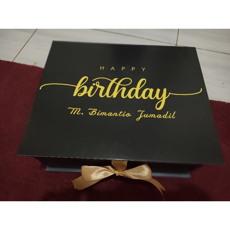 

Hard Box Ulang Tahun/ Hard Box custom