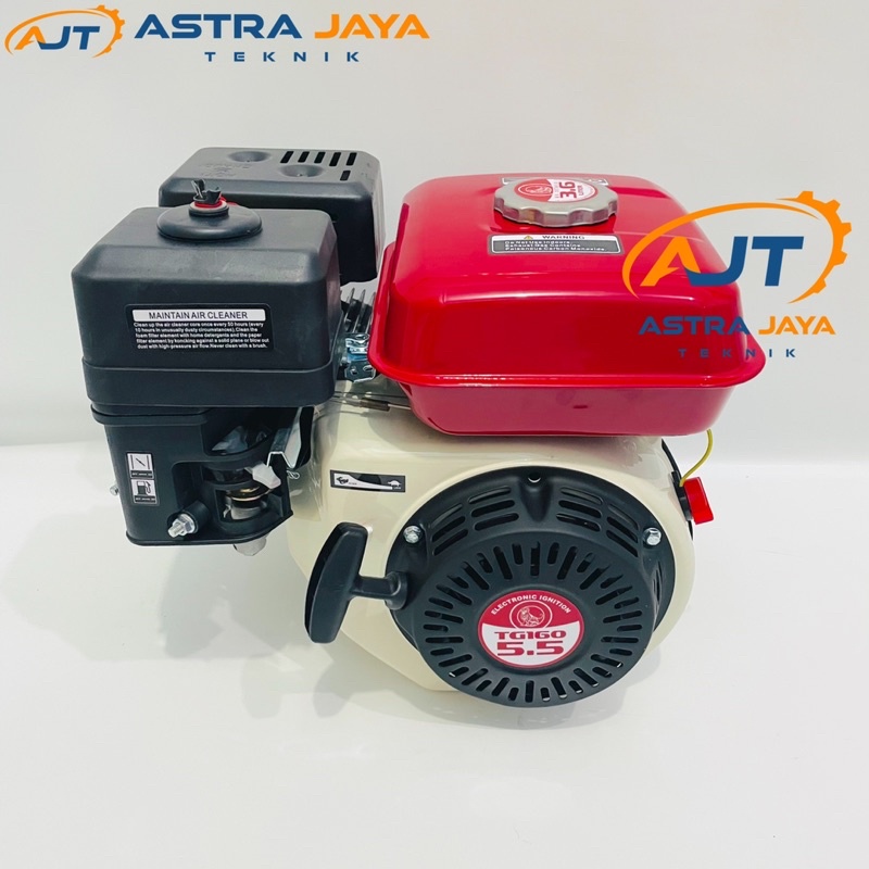 Engine Gasoline 5.5 HP Mesin Penggerak Bensin Serbaguna Tiger TG160 GX160