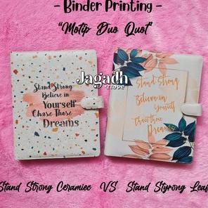 

Office & Stationery | Document Organizer | Binder Printing Motip Duo Quotes Stand Strong, Ukuran A5/20Ring Dan B5 | Best Seller