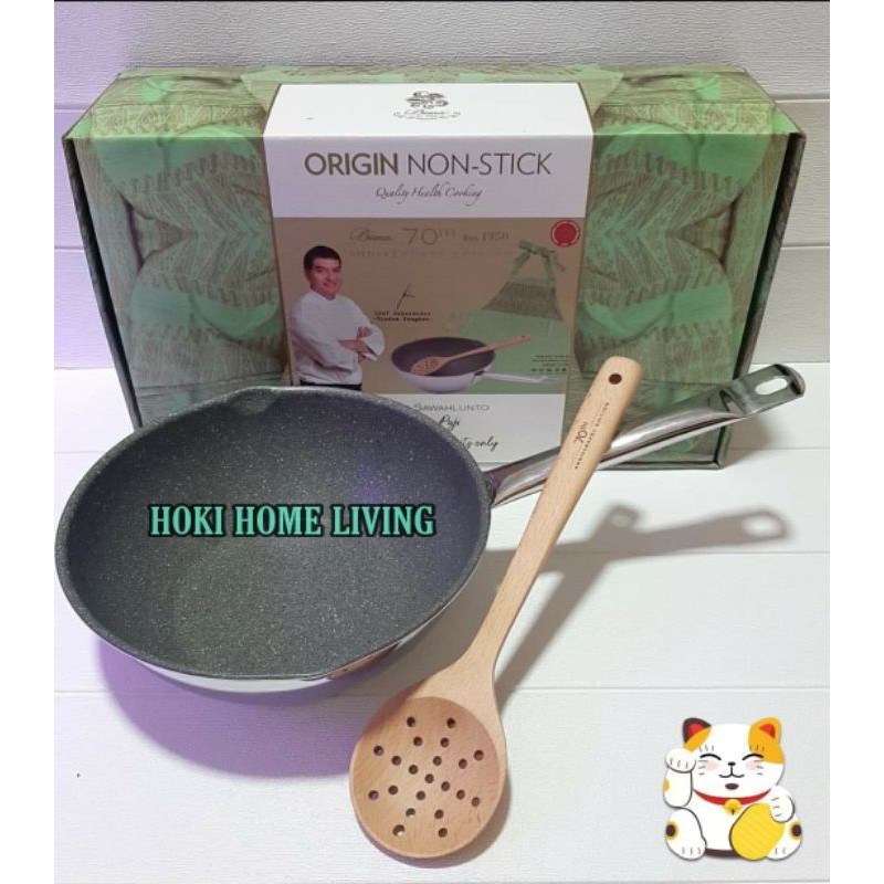 BIMA Origin Non Stick Wok Pan 24cm B2003924S Tenun Sawahlunto LIMITED