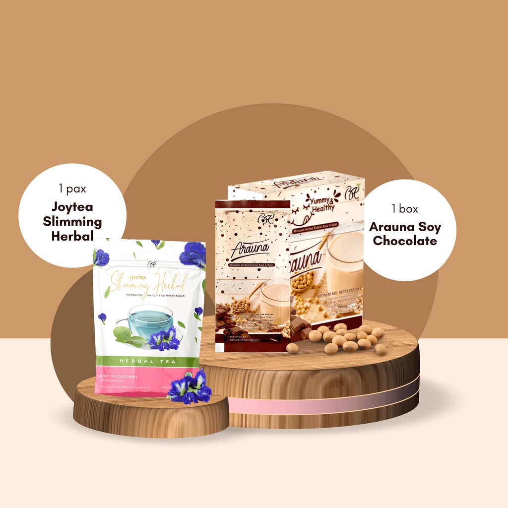 

PAKET SOY CHOCOLATE & JOYTEA ARAUNA