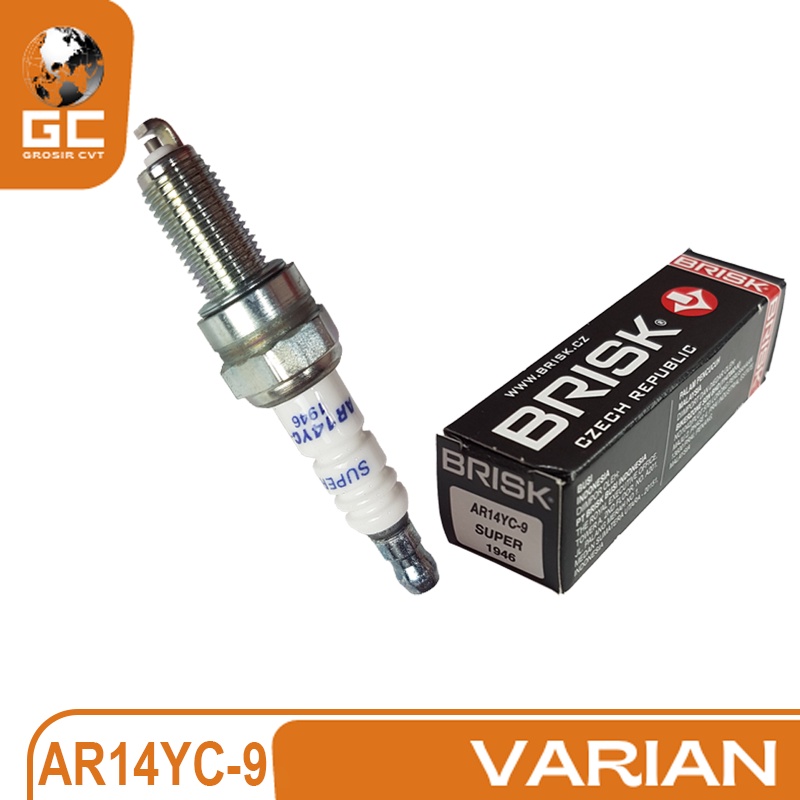 BRISK AR14Y-C Busi SATRIA FU JUPITER MX THUNDER Vario Beat Scoopy Genio Deluxe Spacy PCX NMAX AEROX LEXI