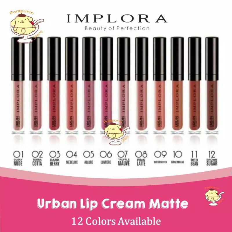 Medan Termurah Best seller Lip Cream Matte implora