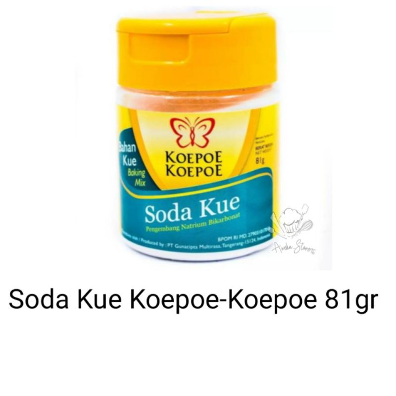 

Soda Kue koepoe Koepoe 81gr ( Pengembang)