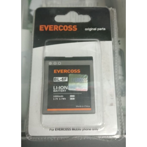 baterai batere battery batre evercoss g900t bl 6f original