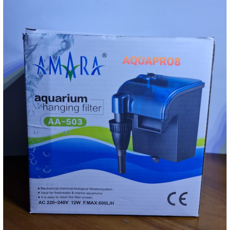 Hang On Filter Aquarium Filter Gantung Amara 503 AA 503