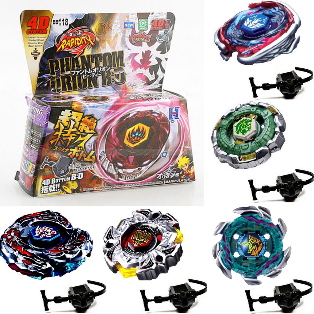  Bayar Di Tempat Set Gasing Beyblade  4D Rapidity Fight 