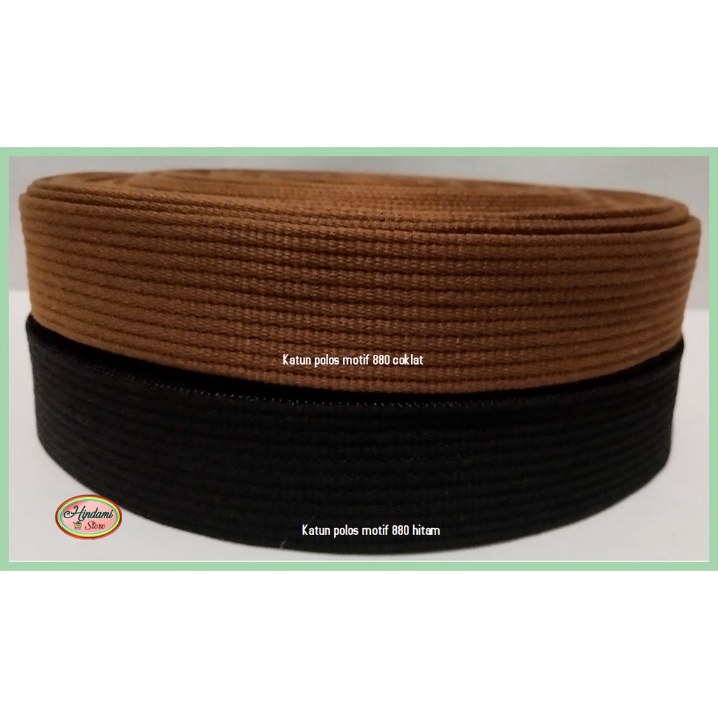 TALI WEBBING KATUN MOTIF 880 TALI TAS LEBAR 3,8 CM